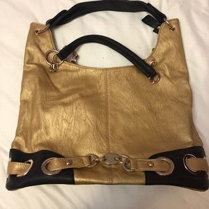 Gold and Brown Purse